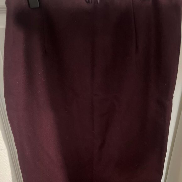 Mango - Italian Wool with Slit - Purple Size 8 - Picture 2 of 5